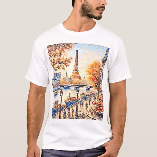 Aquarelle Paris Tシャツ (正面)