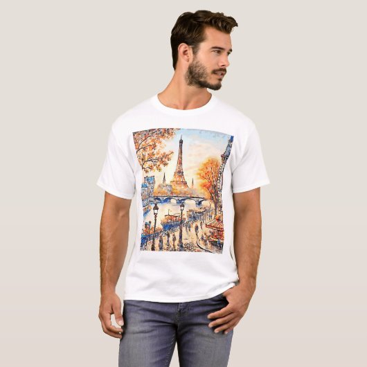 Aquarelle Paris Tシャツ (正面フル)