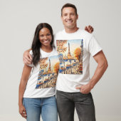 Aquarelle Paris Tシャツ (ユニセックス)