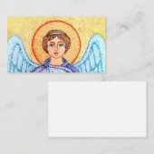 Aquarellzeichnung eines Engels. ノートカード (正面/裏面)