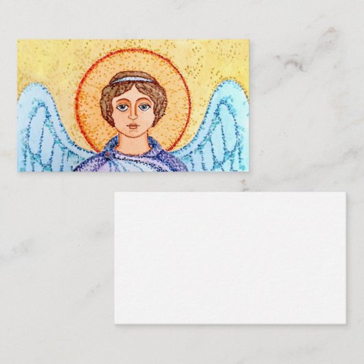 Aquarellzeichnung eines Engels. ノートカード (正面/裏面)