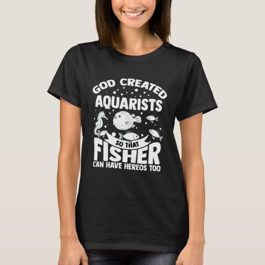 Aquarium  Aquascaping Aquatic Fishkeeping Tシャツ (正面)