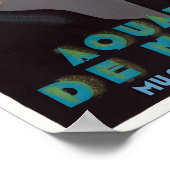 Aquarium de Monaco Vintage Poster 1926 ポスター (角)