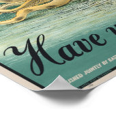 Aquarium, East London – タコ ポスター (角)