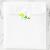Aquarium Friendsスタンプ ラウンドシール (バッグ)