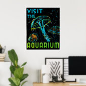 Aquarium WPAにアクセス ポスター (ホームオフィス)
