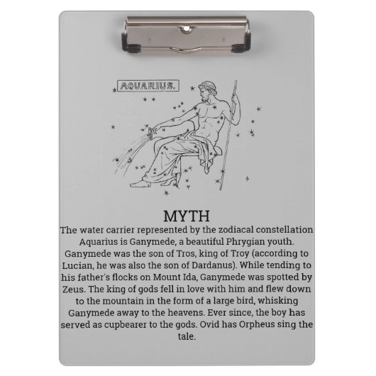 Aquariusクリップボード クリップボード (正面)