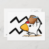 Aquariusチキンハガキ ポストカード (正面/裏面)