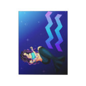 Aquariusメモ帳 ノートパッド (回転)