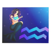 Aquariusメモ帳 ノートパッド (正面)