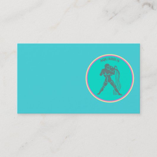 Aquarius名刺 名刺 (正面)