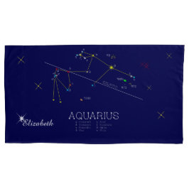 AQUARIUS星座ユニーク、絶品 枕カバー