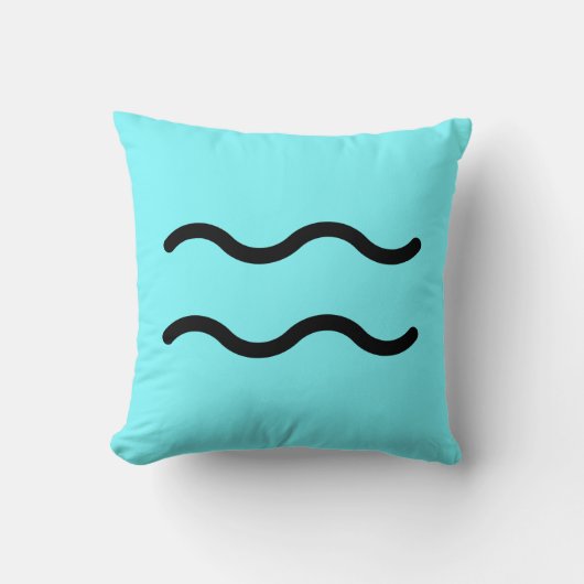 Aquarius クッション (正面)