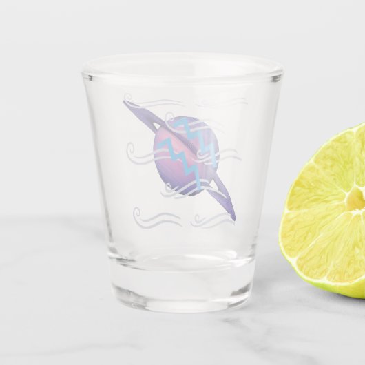 Aquarius ショットグラス (裏面)