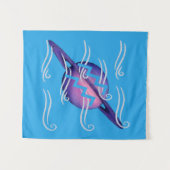 Aquarius タペストリー (正面(横))