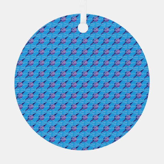 Aquarius メタルオーナメント (正面)