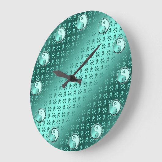 Aquarius ラージ壁時計 (傾斜)