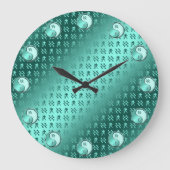 Aquarius ラージ壁時計 (正面)