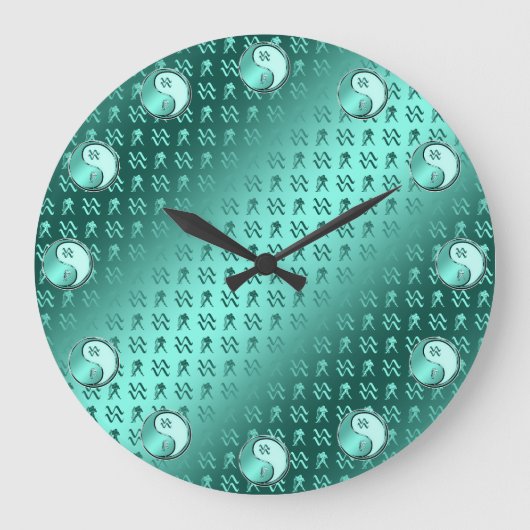 Aquarius ラージ壁時計 (正面)