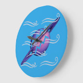 Aquarius ラージ壁時計 (傾斜)