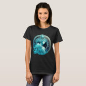 Aquarius -〔占星術の〕十二宮図Tシャツ Tシャツ (正面フル)