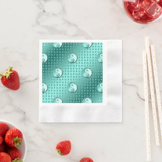 Aquarius 縁ありカクテルナプキン (インサイチュ)