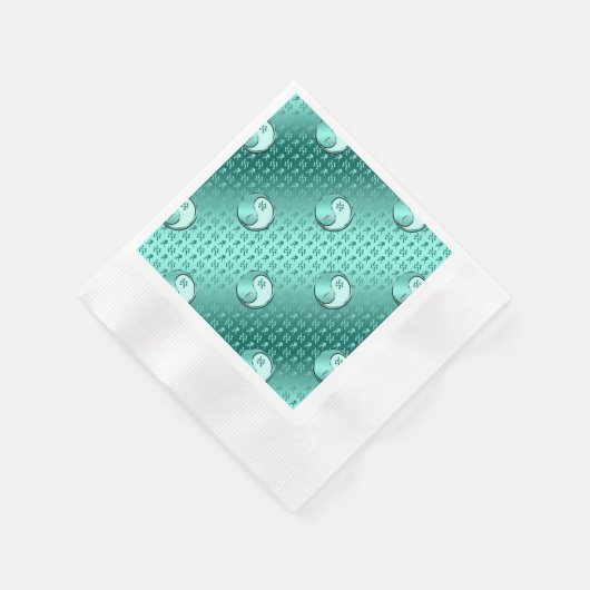 Aquarius 縁ありカクテルナプキン (角)