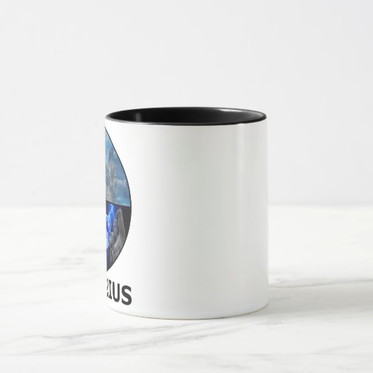 Aquarius - Astrology Mug マグカップ (中央)