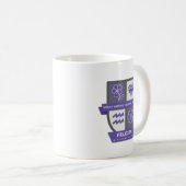 Aquarius Birthday Crest™ for February 1-18 Mug コーヒーマグカップ (正面右)