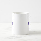 Aquarius Birthday Crest™ for February 1-18 Mug コーヒーマグカップ (中央)