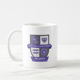 Aquarius Birthday Crest™ for February 1-18 Mug コーヒーマグカップ