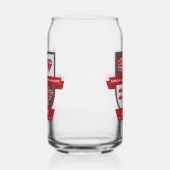 Aquarius Birthday Crest™ for January 20-31 ガラス缶 (左)