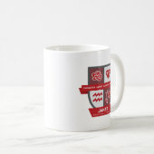 Aquarius Birthday Crest™ for January 20-31 Mug コーヒーマグカップ (正面右)
