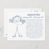 Aquarius [ - BitchScope - ]ポストカード ポストカード (正面/裏面)