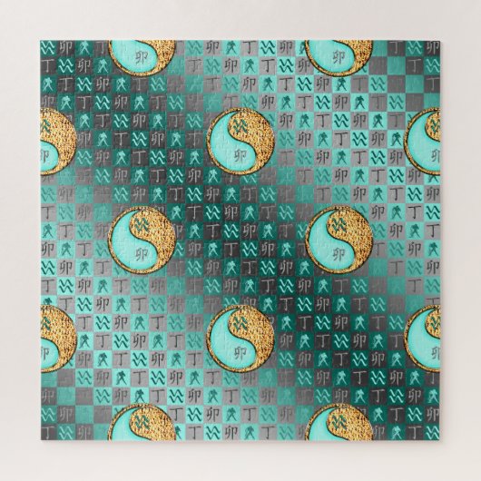 Aquarius & Fire Rabbit ジグソーパズル (縦)