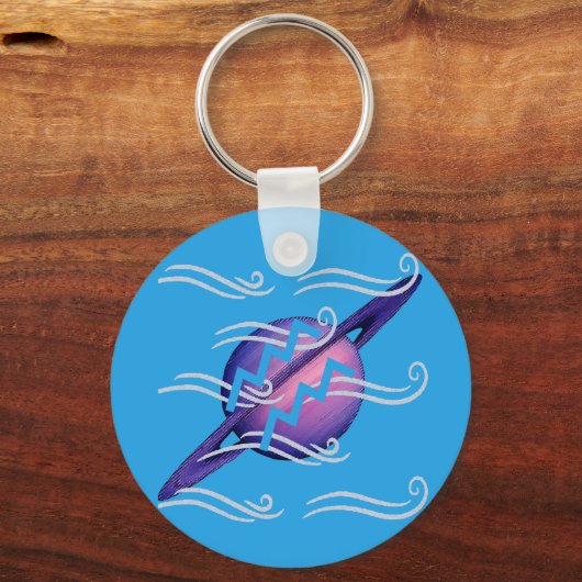 Aquarius Keychain キーホルダー (正面)