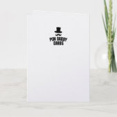 Aquarius Pun Funny Birthday Card カード (裏面)