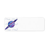 Aquarius Return Address Labels ラベル (正面)