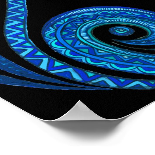 Aquarius Symbol ポスター (角)