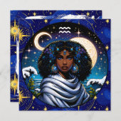 Aquarius Traits and Dates  | Water Bearer (正面/裏面)