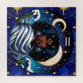 Aquarius Traits and Dates  | Water Bearer ジグソーパズル (横)