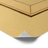 Aquarius  - Vintage Sign of the Zodiac Image ポスター (角)