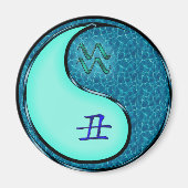 Aquarius & Water Ox マグネット (正面)