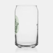 Aquarius Wise Cat Zodiac Birthday Gift ガラス缶 (左)