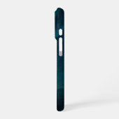 Aquarius Zodiac Art – Celestial Water Bearer iPhoneケース (左側面)