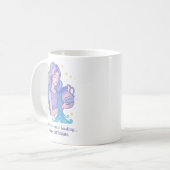 Aquarius Zodiac Mug – Brain Loading, Please Caffei コーヒーマグカップ (正面左)
