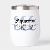 Aquarius Zodiac Sign Custom Traits (正面)