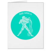 Aquarius, Zodiac Sign, Horoscope, Astrology (正面)