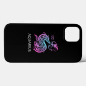 Aquarius Zodiac Sign Water Bearer Birthday Gift Case-Mate iPhoneケース (裏面 (横))