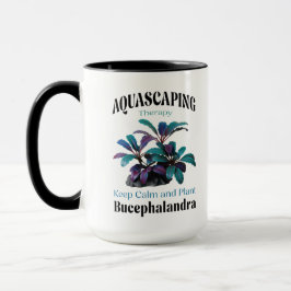 Aquascaping Therapy – Keep Calm and Plant Bucephal マグカップ